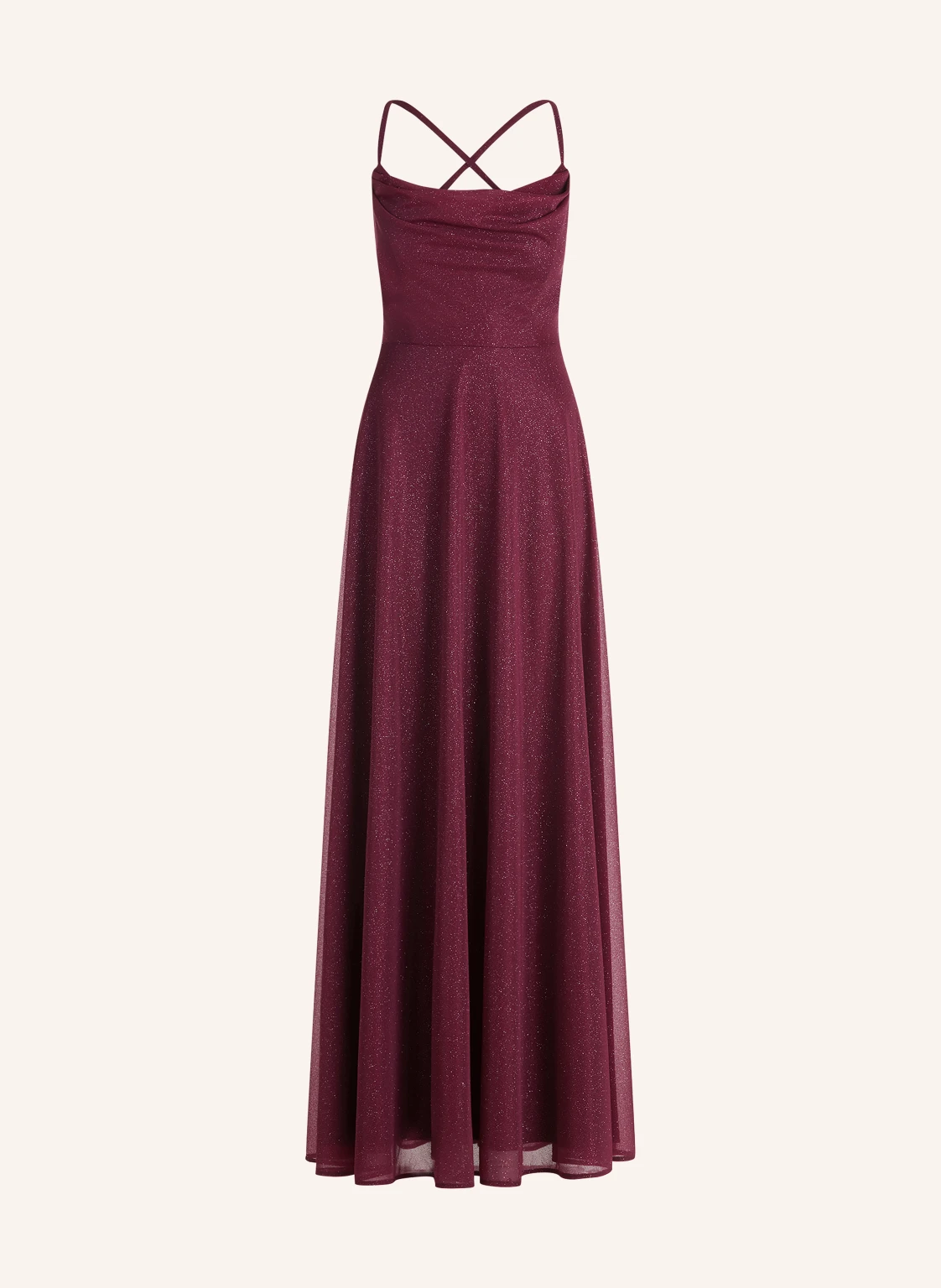 Suddenly Princess Abendkleid mit Glitzergarn und Cut-out