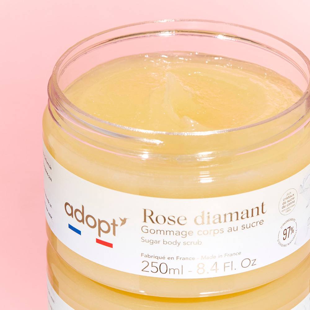 Rose DiamantGommage corps au sucre 250 ml