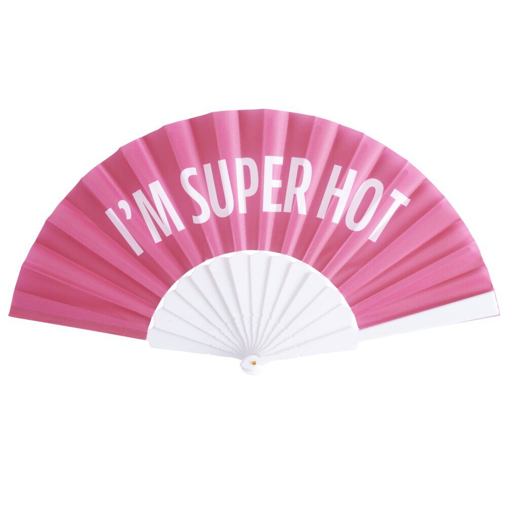 éventail avec message amusant L23cm (6 modèles)