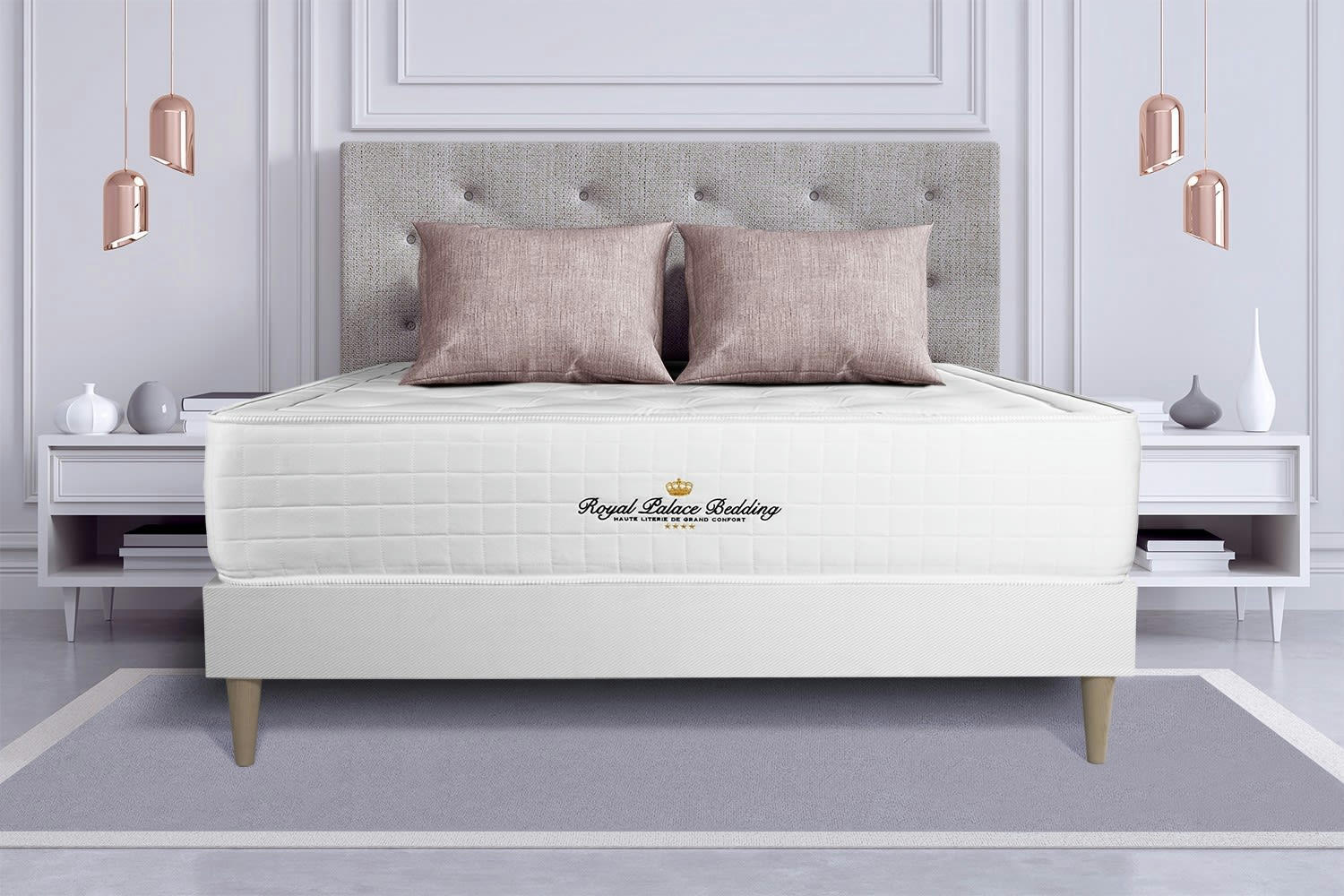 BUCKINGHAM - Matelas 140x200 Mémoire de forme - Equilibré
