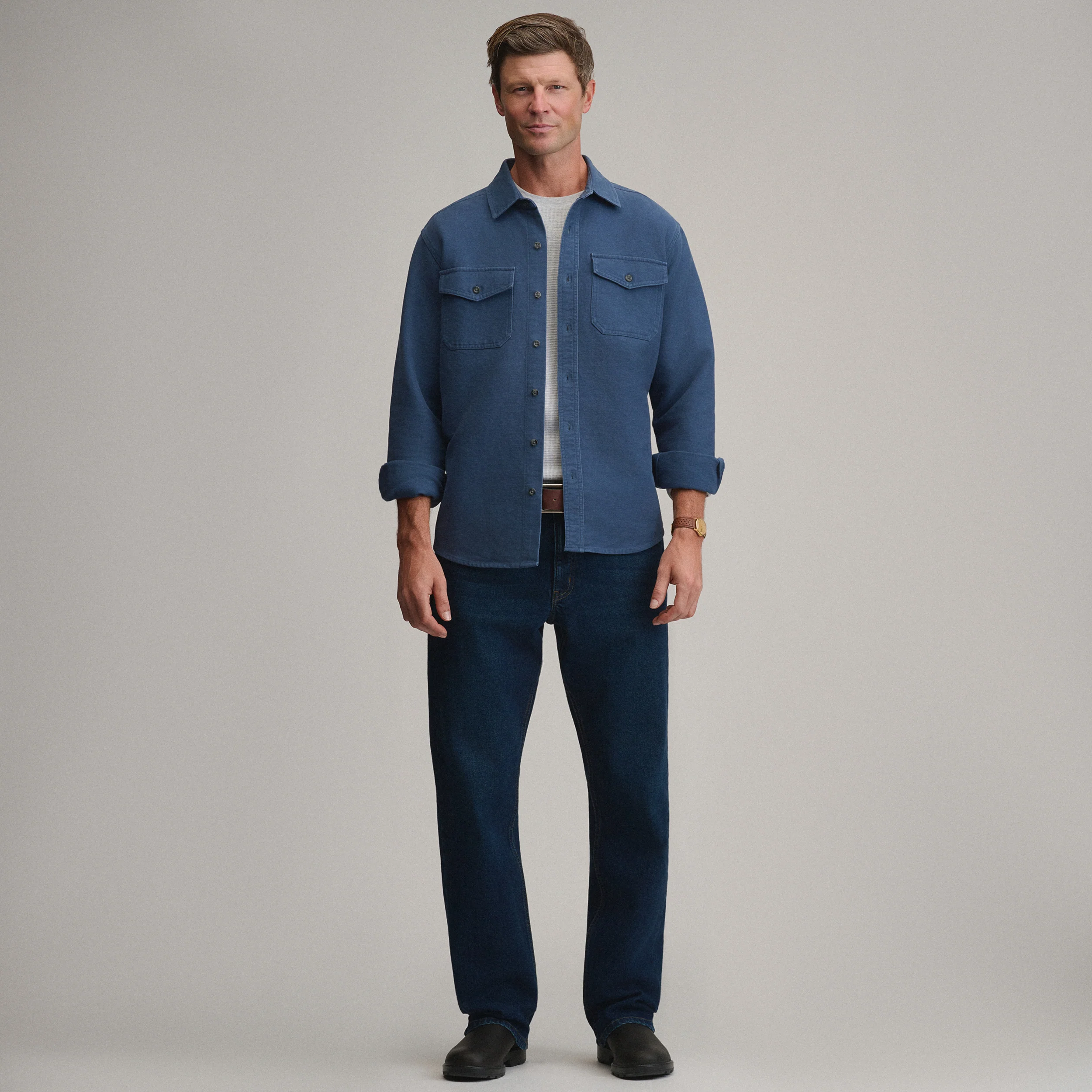 Men's Long-Sleeve Chamois Shirt
