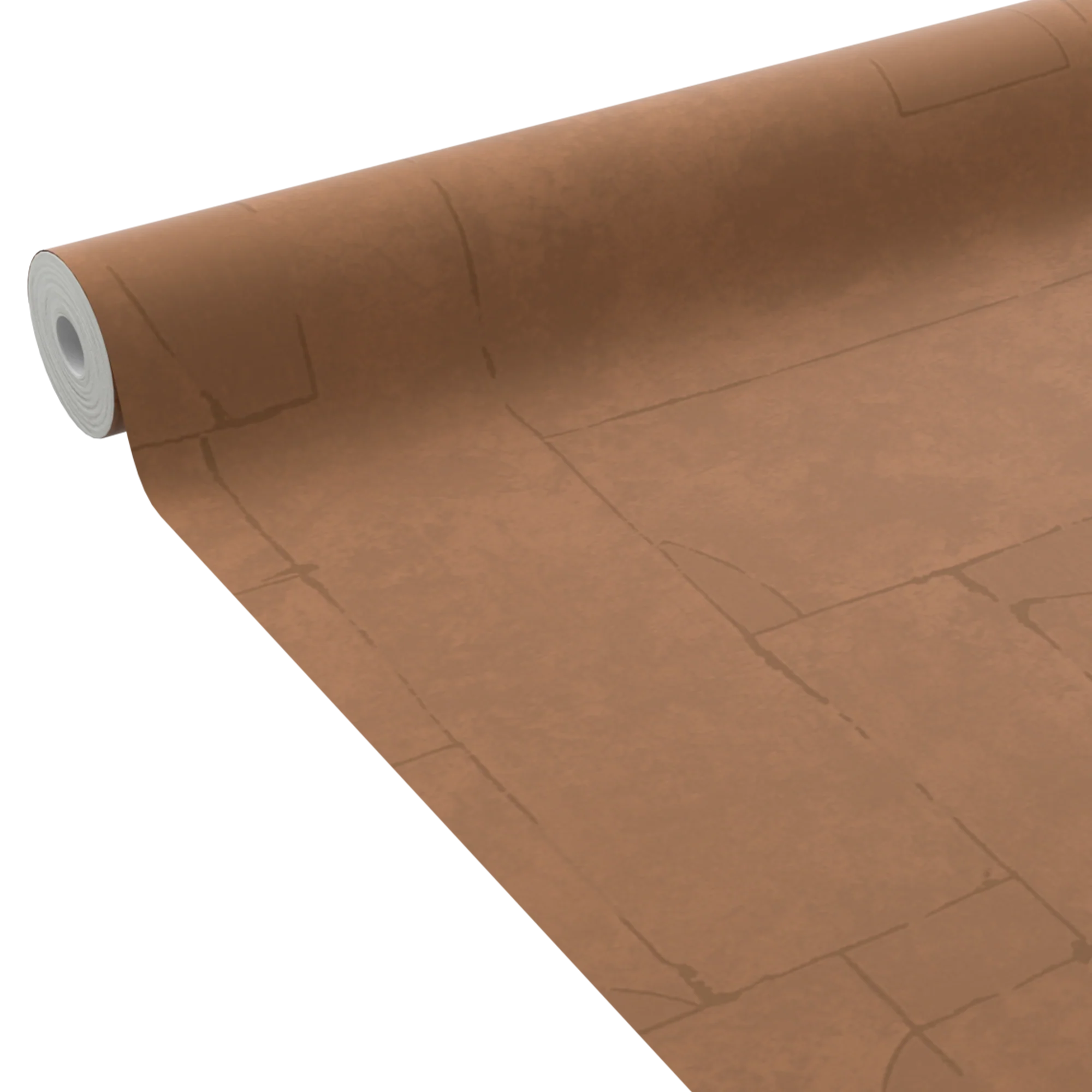 4MURS Papier peint intissé CLAY coloris argile rouge