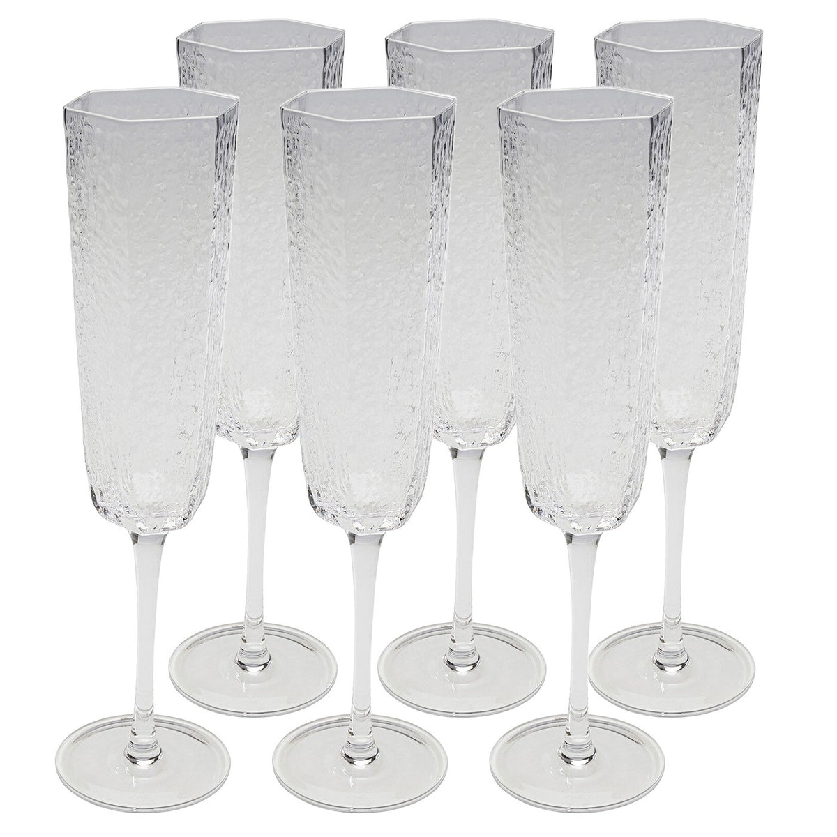 Kare Design Champagneglazen Cascata (6/Set)