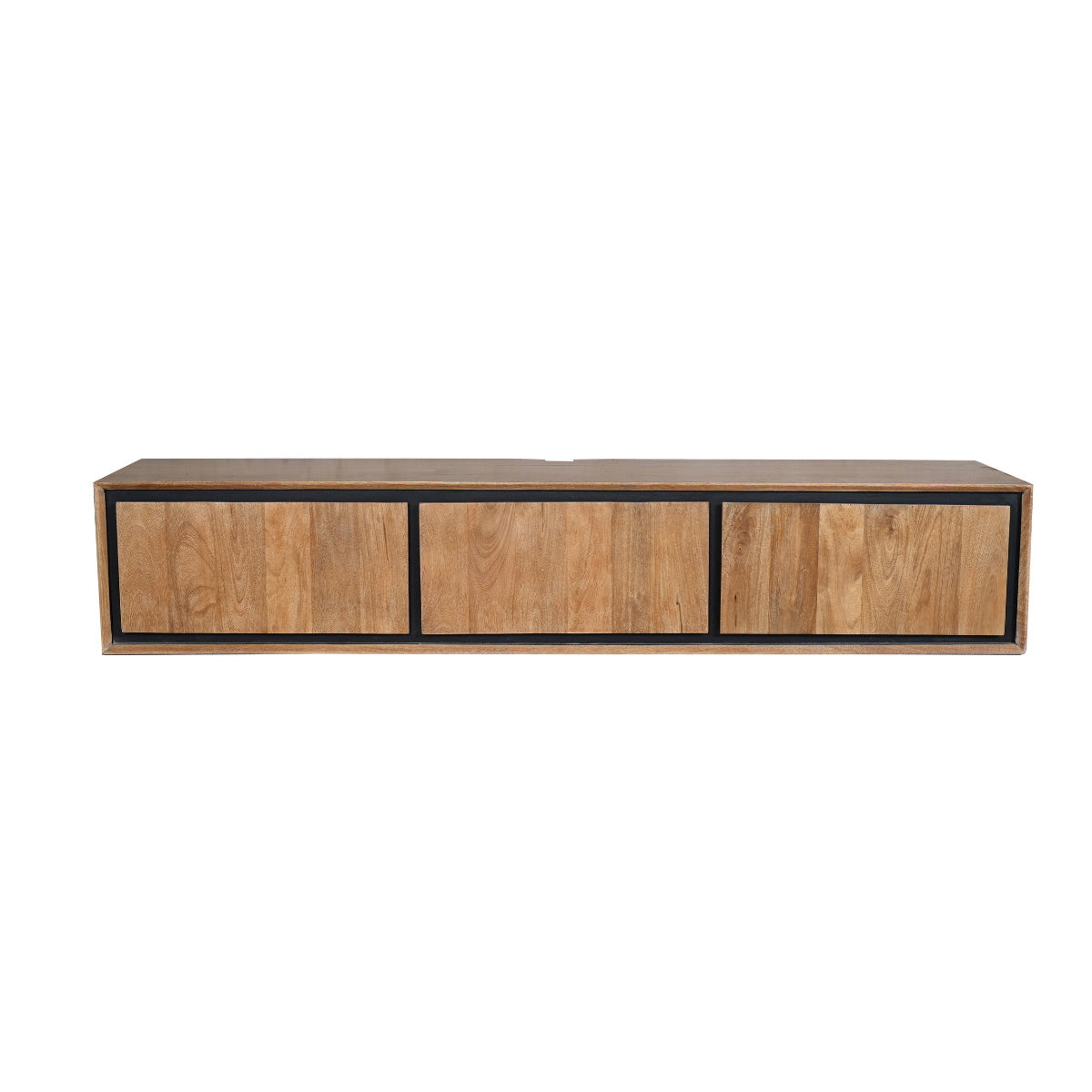 StarFurn Tv-meubel RichWood - Naturel Hout - 160x35x30cm