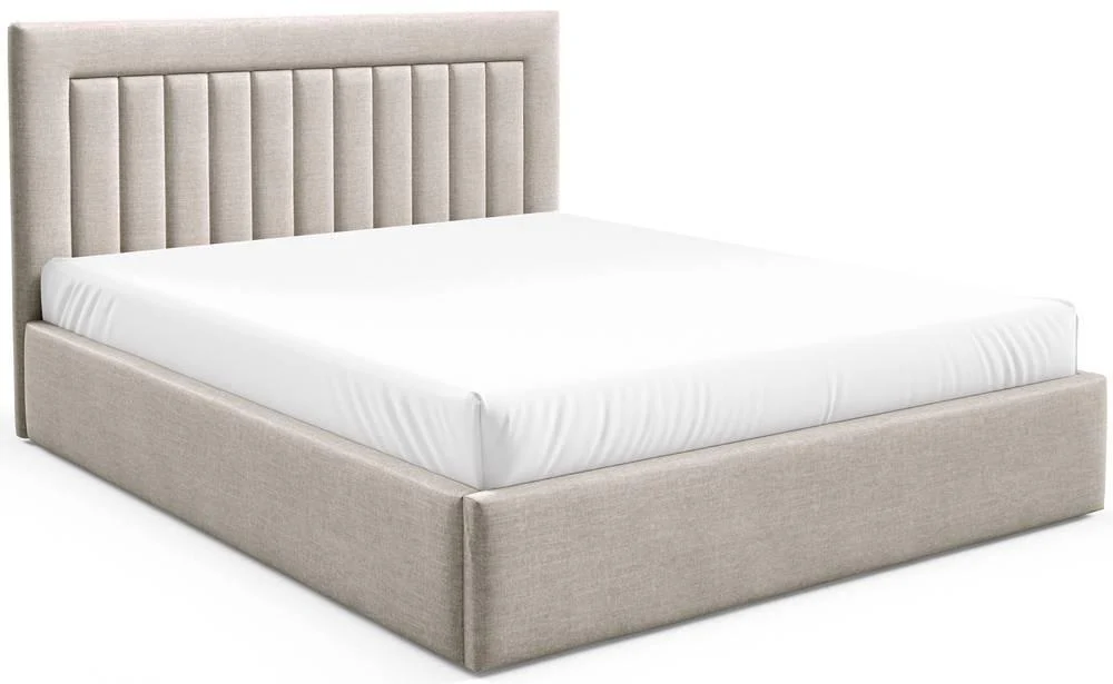 Bedframe 140x200 cm Alodie fluweel met opbergruimte