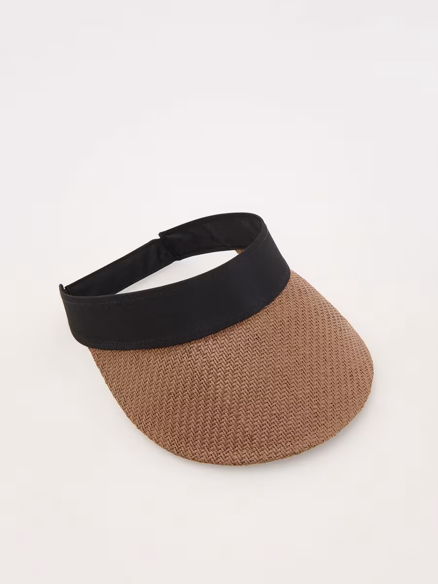 Woven Visor Cap