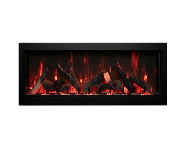 Amantii Smart 60" Electric Deep Built-in only comes with optional black steel surround