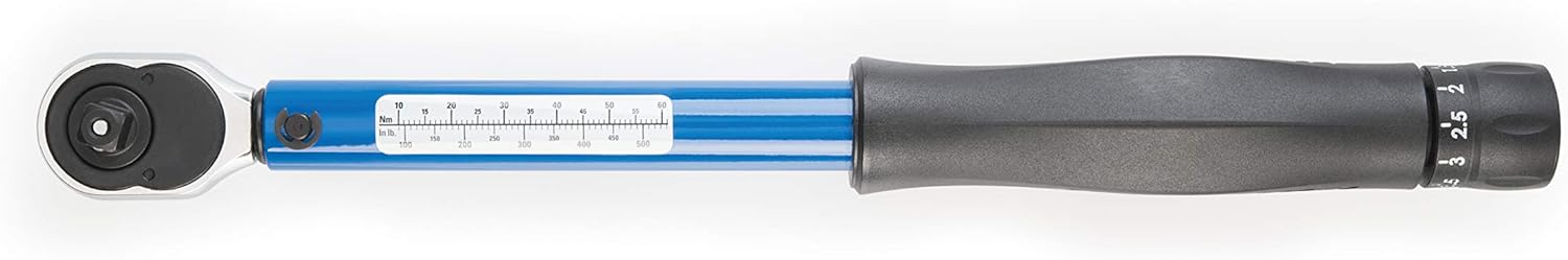 Park Tool TW-6.2 Ratcheting Torque Wrench 10-60Nm Drive Tool 3/8-Inch