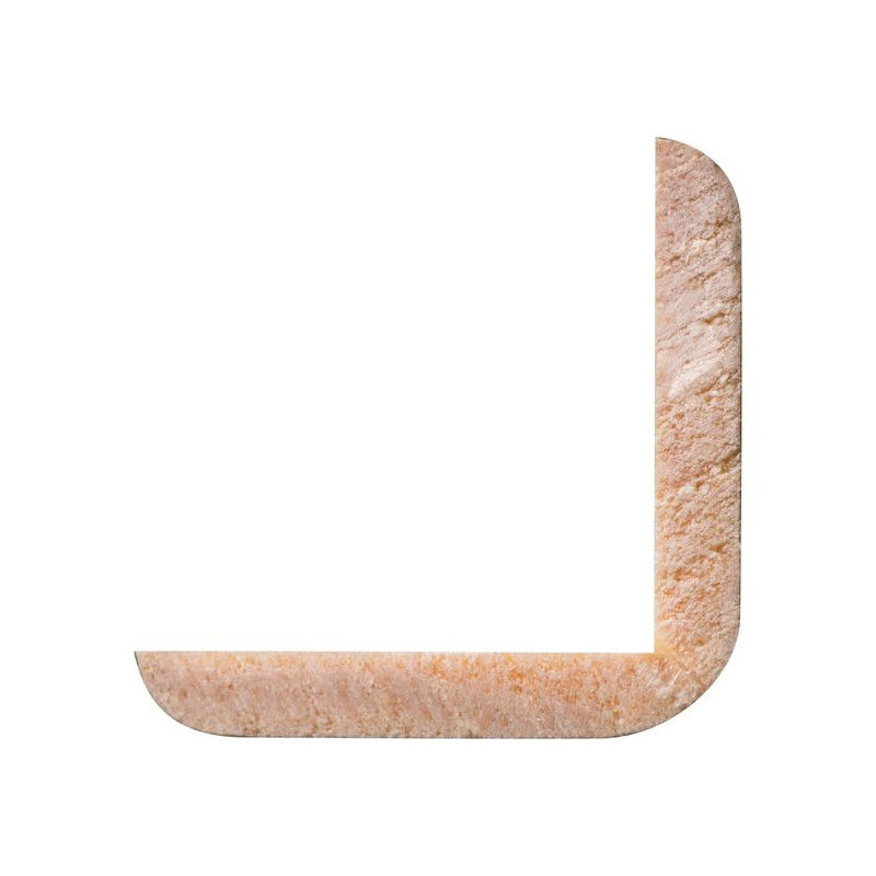 Cornière d'angle en pin 270 x 2,7 x 2,7 cm