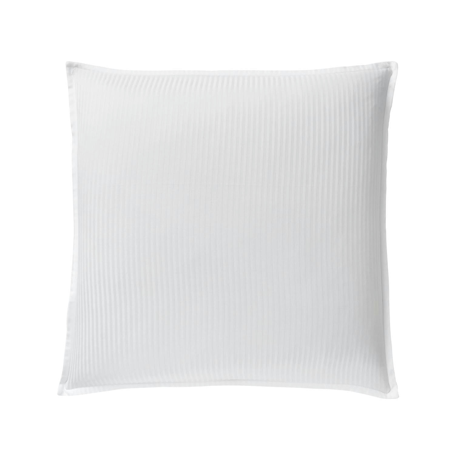 GRAND HOTEL - Taie d'oreiller carrée en satin blanc 65x65