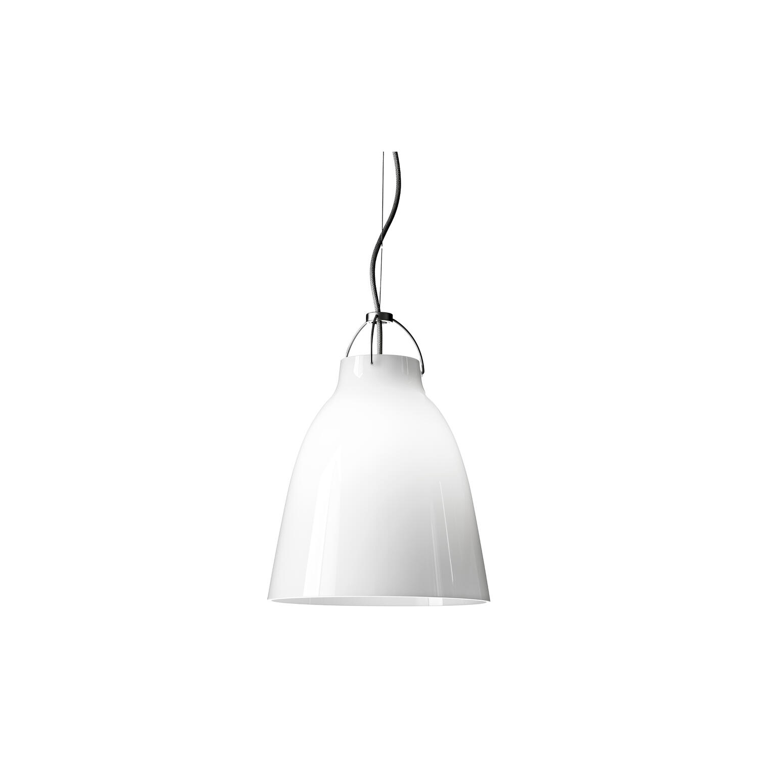 Caravaggio&trade; P2 pendel, opal hvid