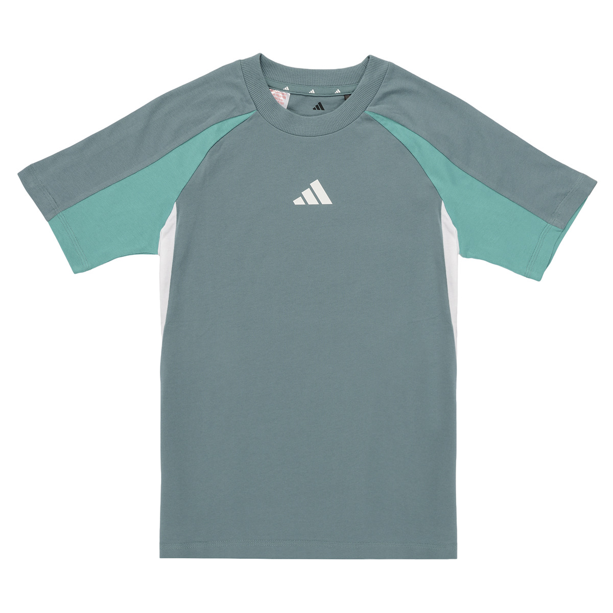 adidas - Seasonal Essentials Colorblock T-Shirt Kids - Green