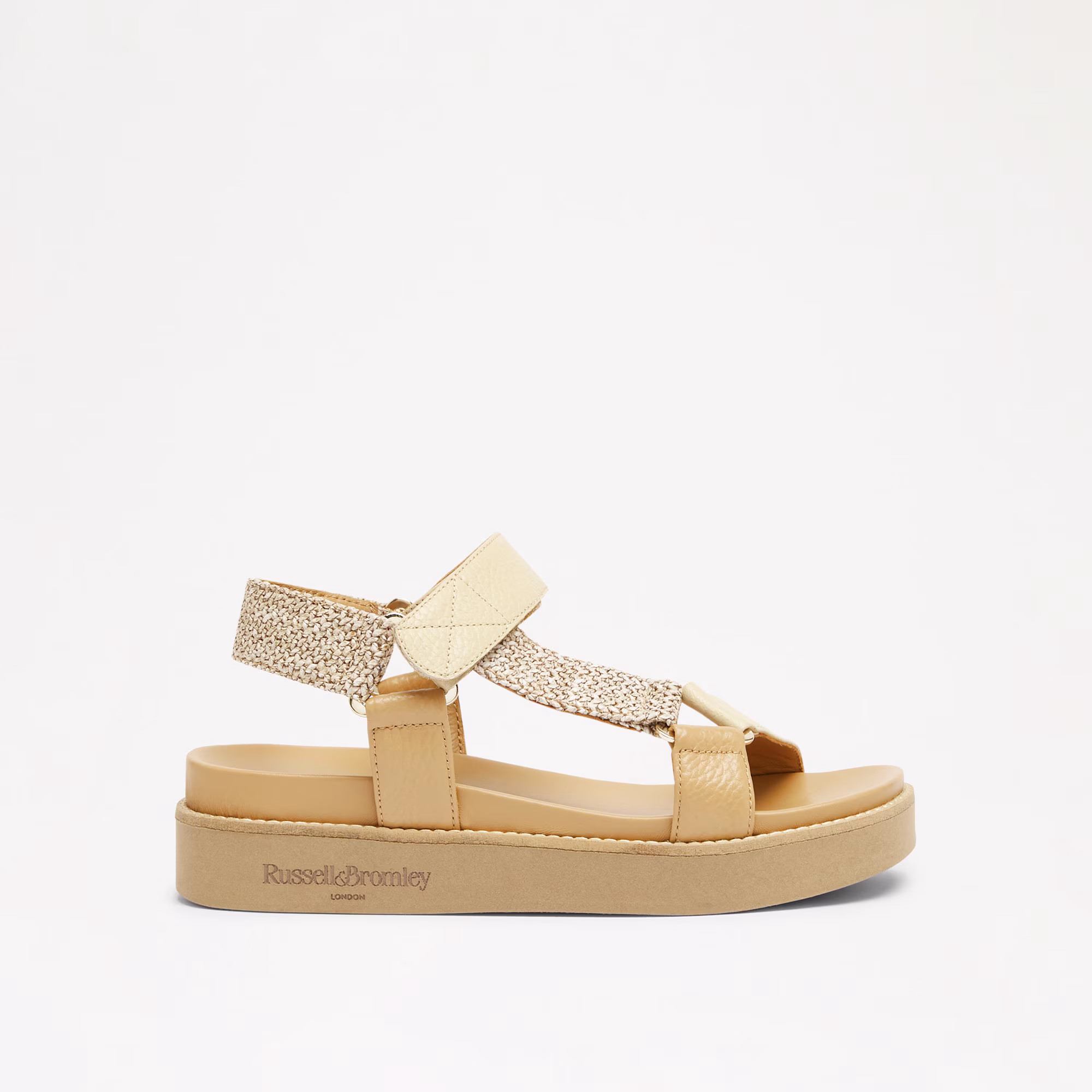 AtlantaVelcro Strap Sandal