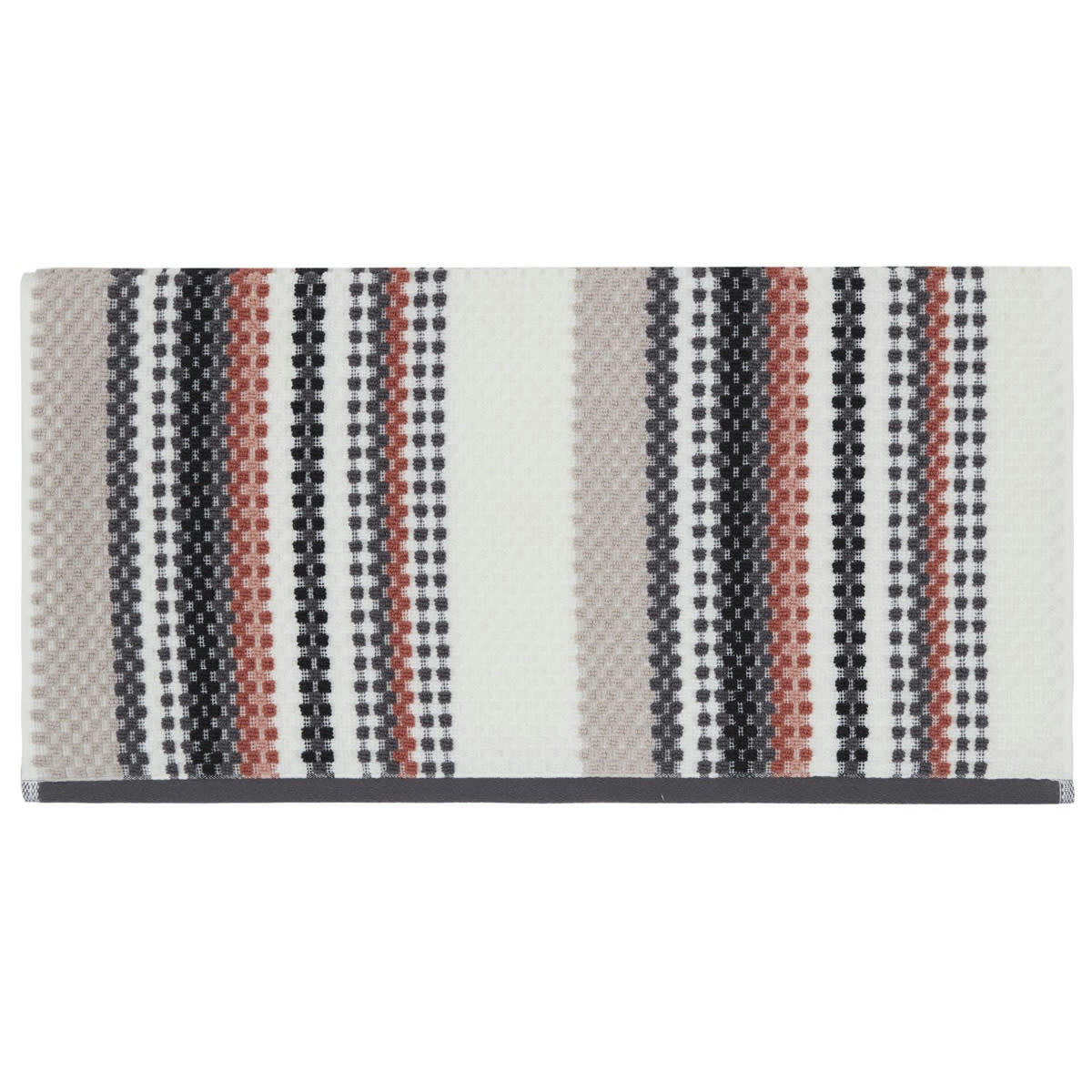 LEVANTO - Serviette de toilette 500gr/m²  terracota  50x100 cm