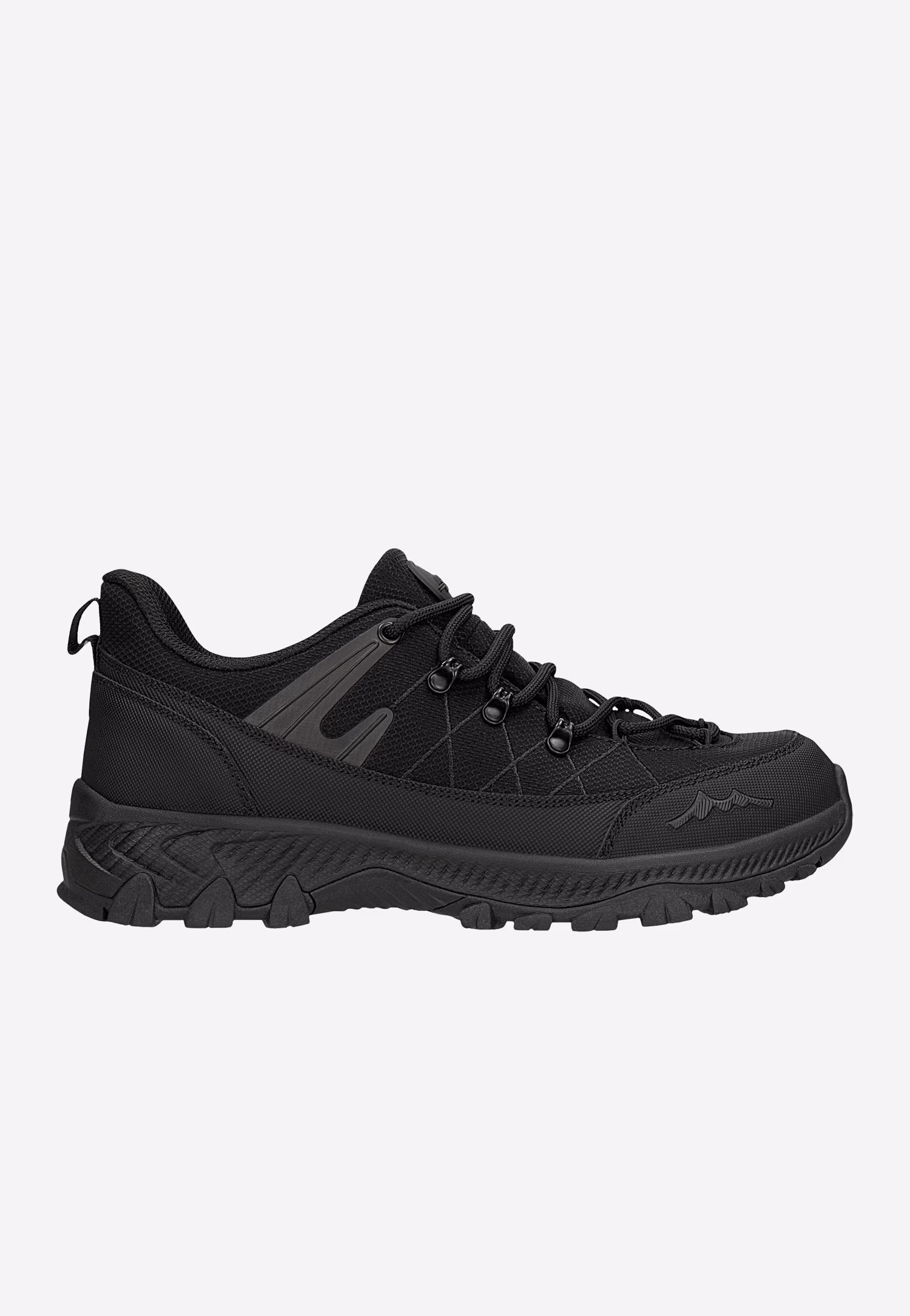 Czarne niskie trekkingi RELAKSz membraną nano-TEX™