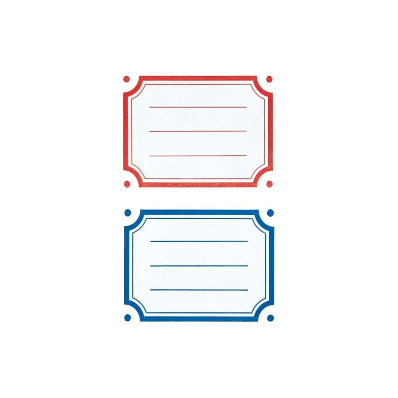 Etiketten 3er-Set Stickers