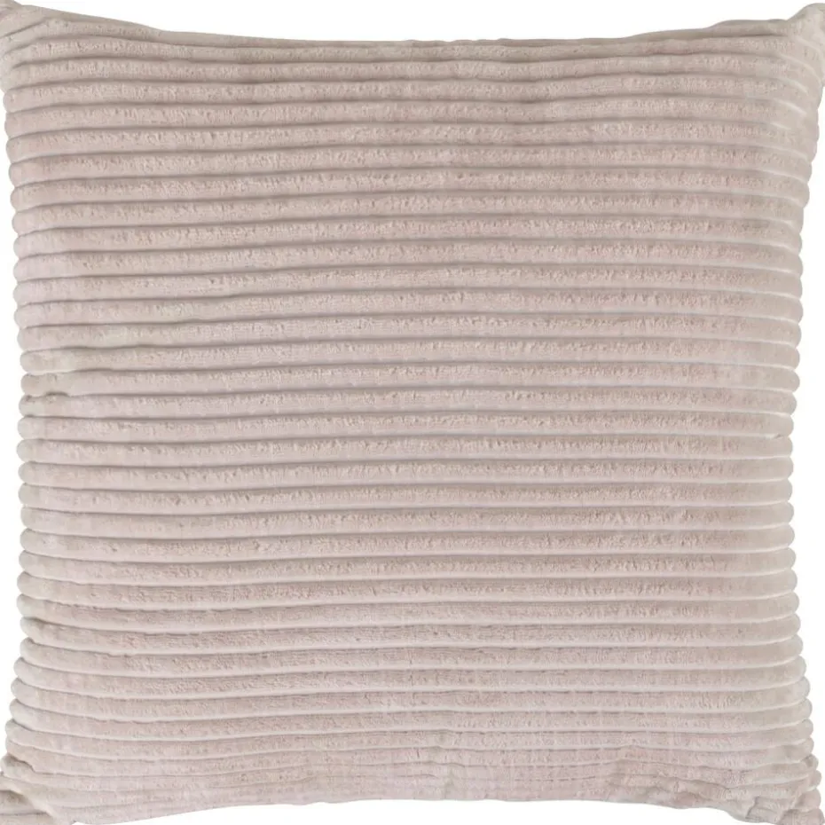 Kwantum Sierkussens | Kussen Rib Grijs 45×45 Cm 045X045CM