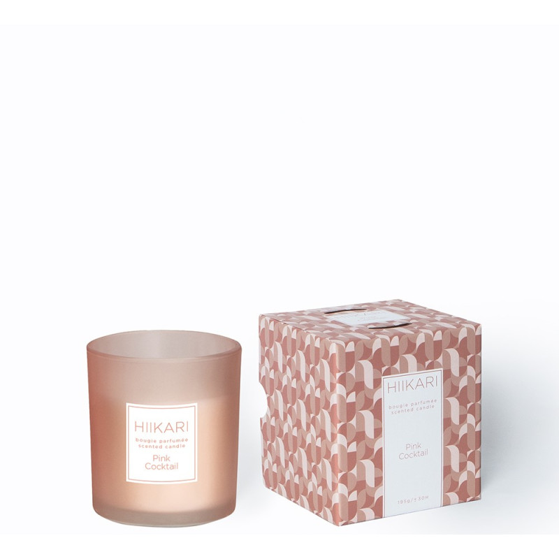 Bougie parfumée Pink Cocktail Ø 8 cm JBY CREATION