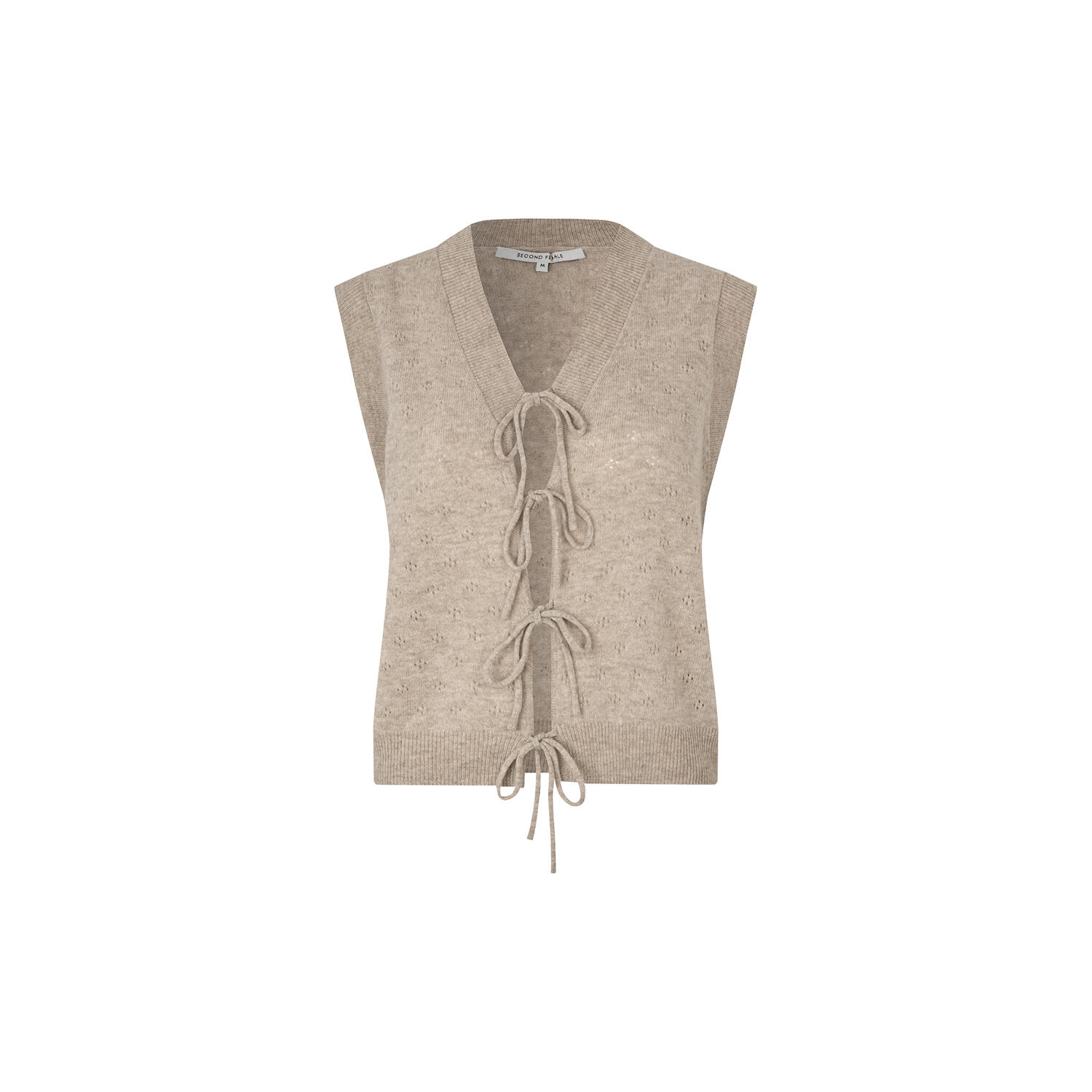 Amala Knit Vest, plaza taupe