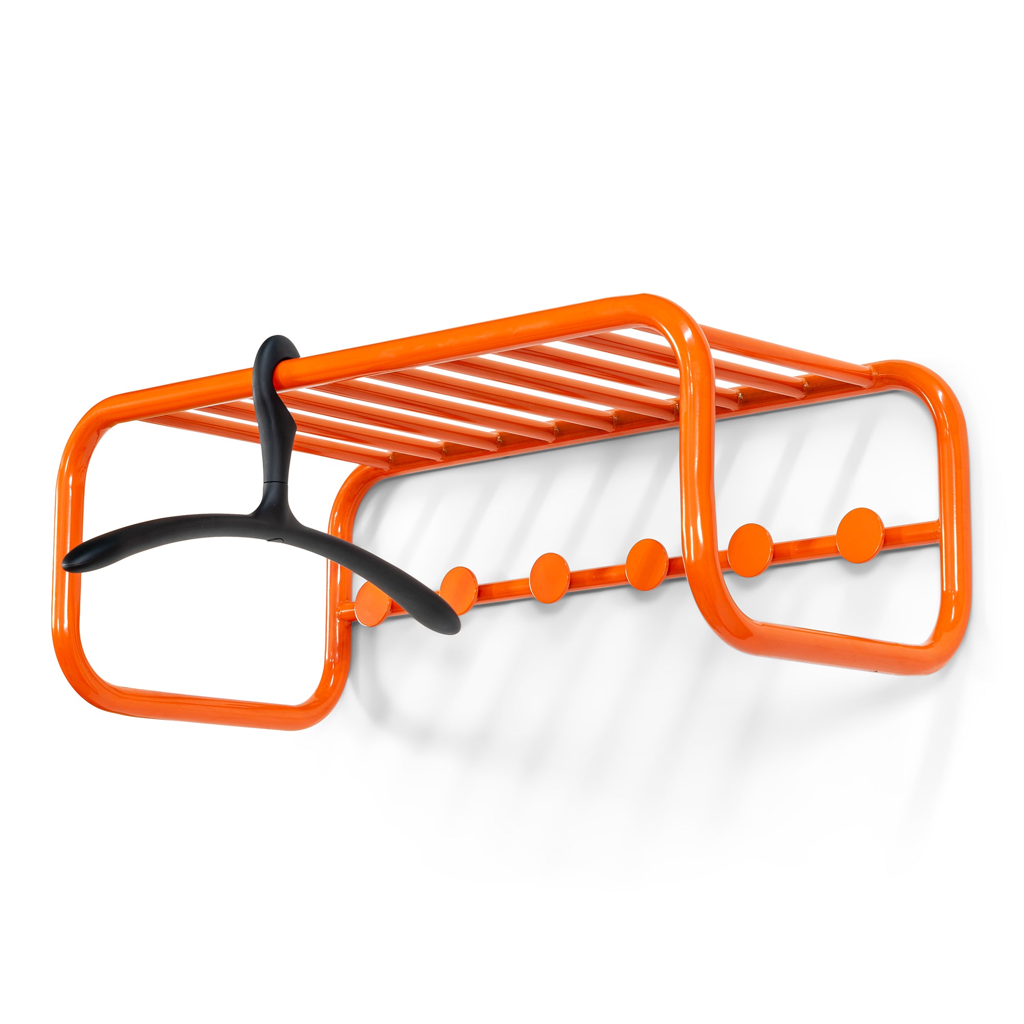 Spinder Design kapstok Retro Kapstok - Pure Orange - 6 haken