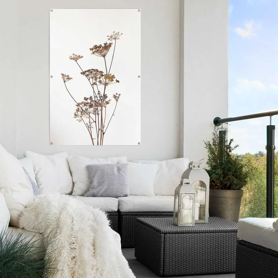 Tuinposter Berenklauw - 120 x 80 - Beige