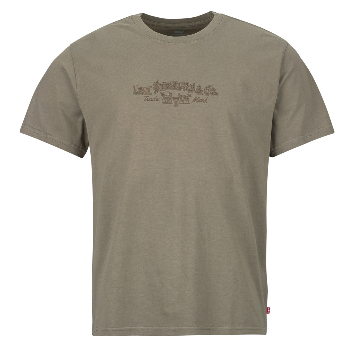 Levi's - SS RELAXED FIT TEE - Kaki