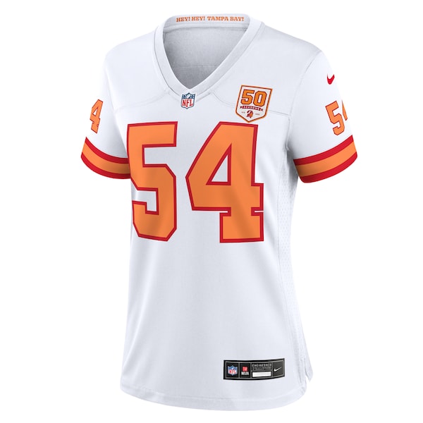 Lavonte David '76 Tampa Bay Buccaneers Nike Women's 50th Season Game Jersey - White