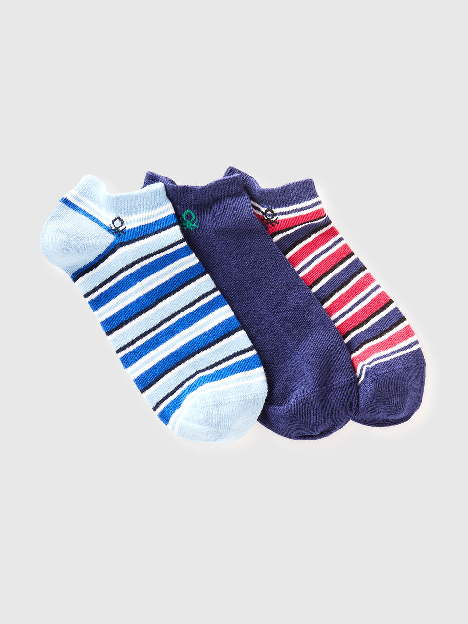 Three pairs of short socks