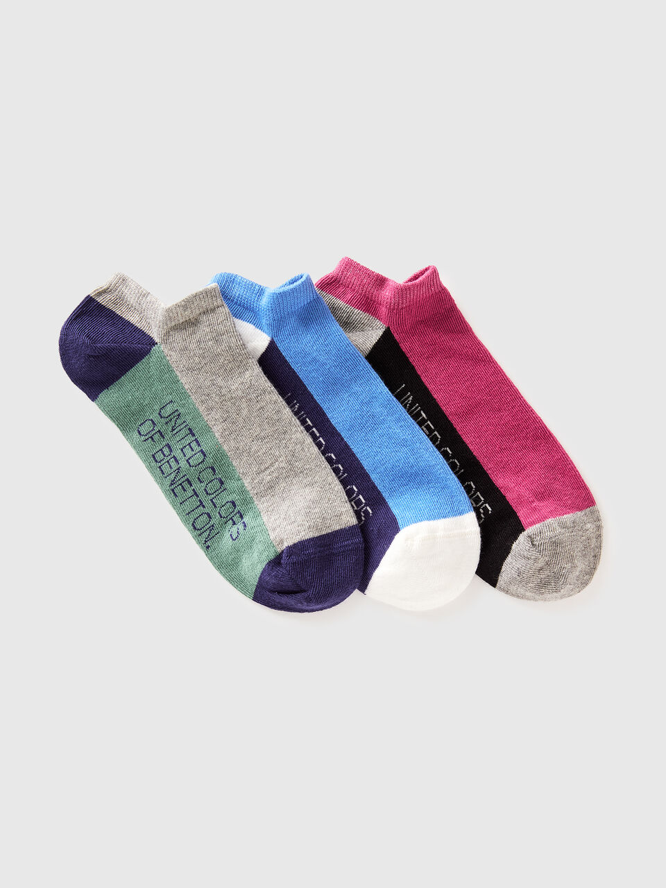 Three pairs of short socks