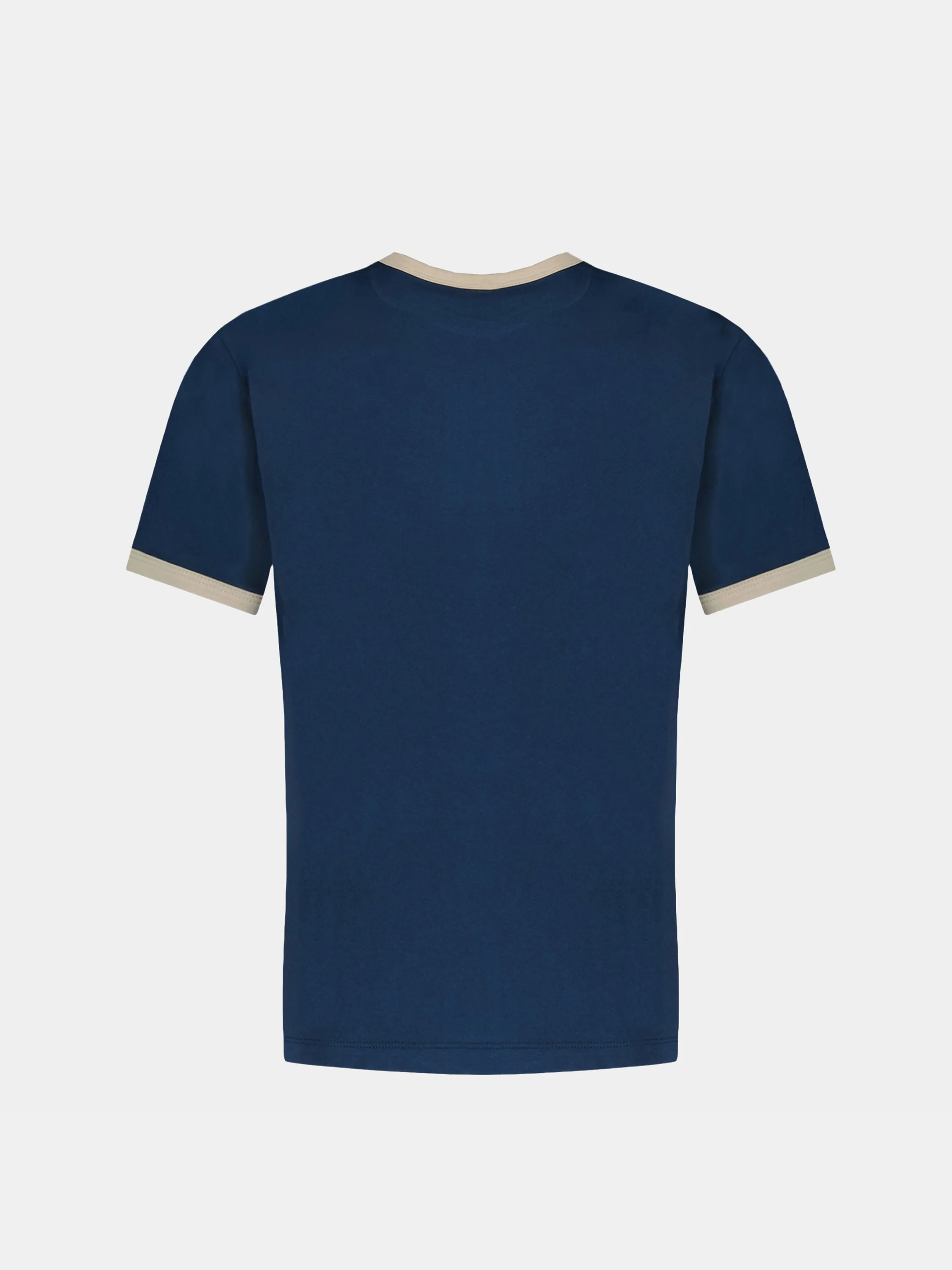 T-shirt en jersey de coton et impression logo patch
