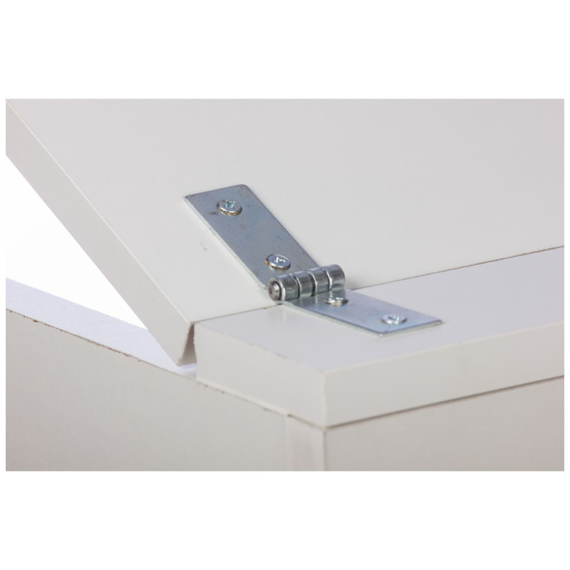 Charnière de coffre en acier zingué 30 x 130 mm 2 pièces TEKNIBOX