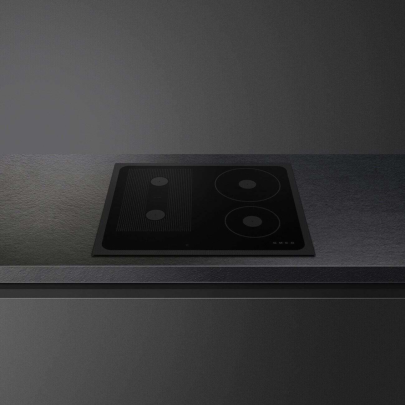 60cm Musa Induction Auto-Vent 2.0 Hob Black