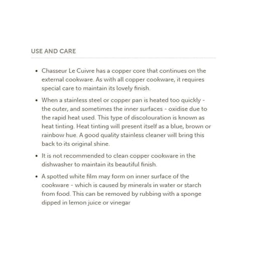 Chasseur Le Cuivre 4Pc Stainless Steel Cookware Set | Saucepan Steamer Induction