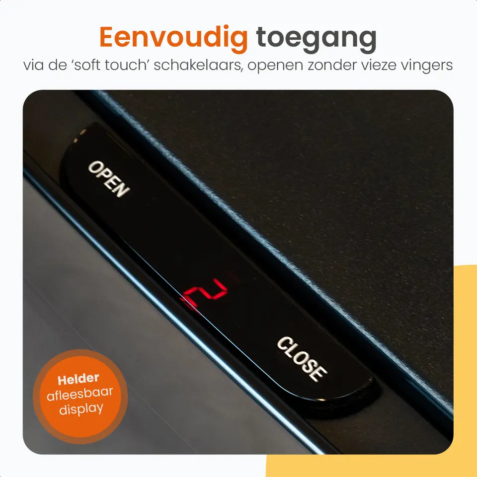 Goliving Automatische Sensor Prullenbak 64 Liter �?Afvalemmer keuken - Afvalbak