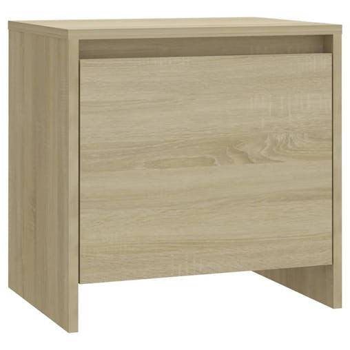 NNEVL Bedside Cabinets 2 pcs Sonoma Oak 45x34x44.5 cm Chipboard