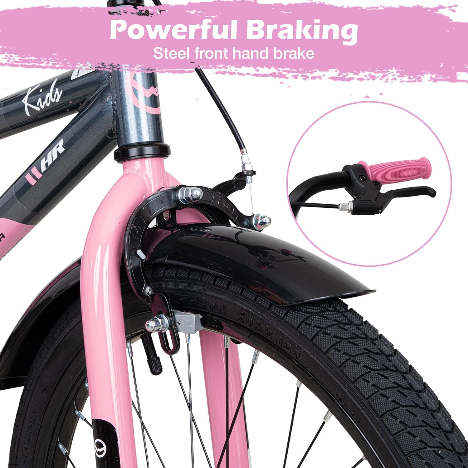 WEIZE Kids Bike, 16 20 Inch Children Bicycle for Boys & Girls Ages 4-12 Years Old, Rider Height 41-62 Inch, Adjustable Seat & Handlebars, Coaster Brake, Multiple Color Options