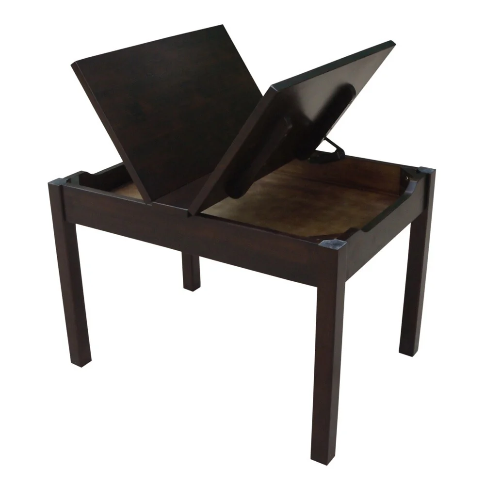 Juvenile Unfinished Lift Top Java Table