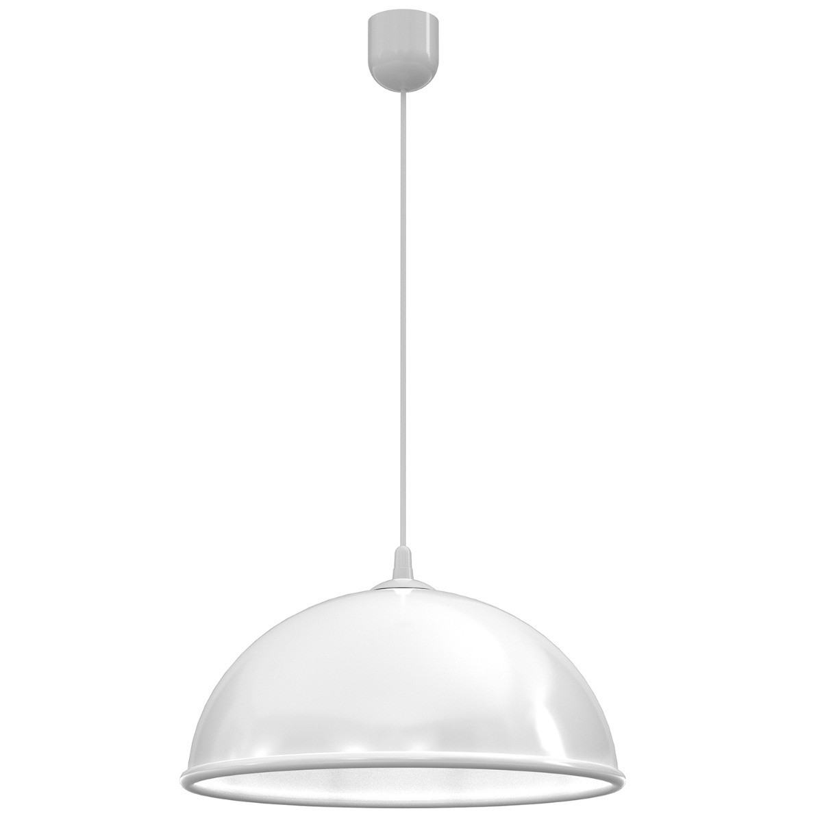 Lampa wisząca biała Kuchnia 1xE14x15W wym: 90x41x41 cm Luminex