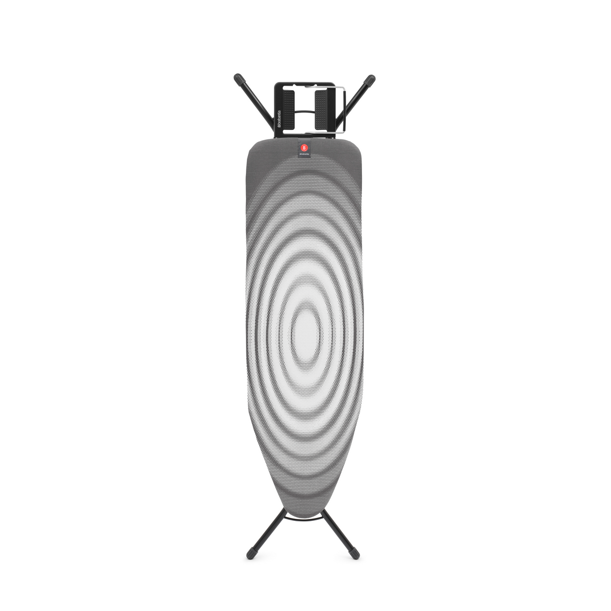 Brabantia Strijkplank B, 124x38 cm, strijkerhouder - Titan Oval