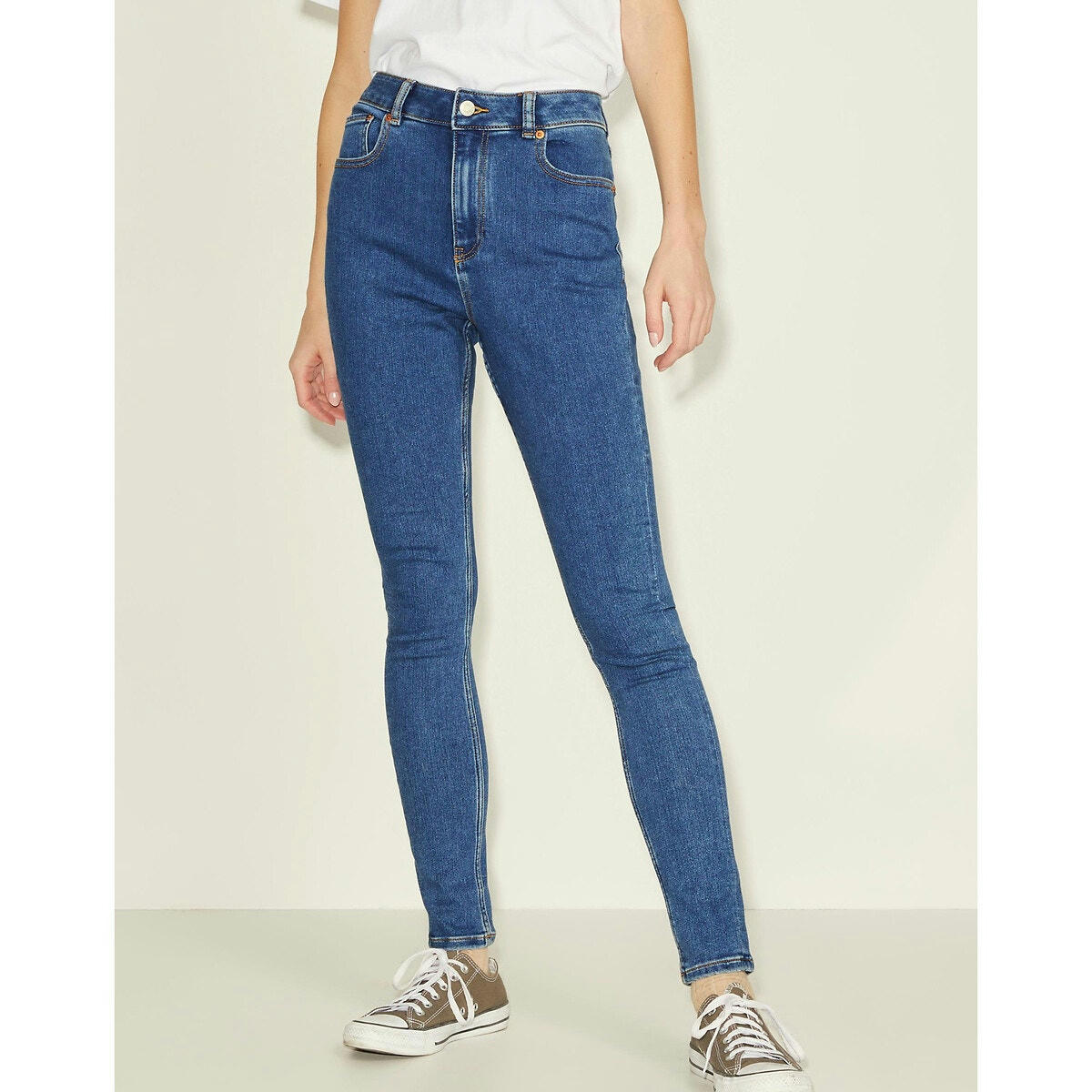 Jean skinny, taille haute