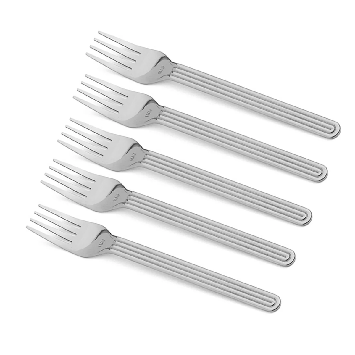 HAY - Sunday Cutlery Gabel-Set, Edelstahl (5-teilig)