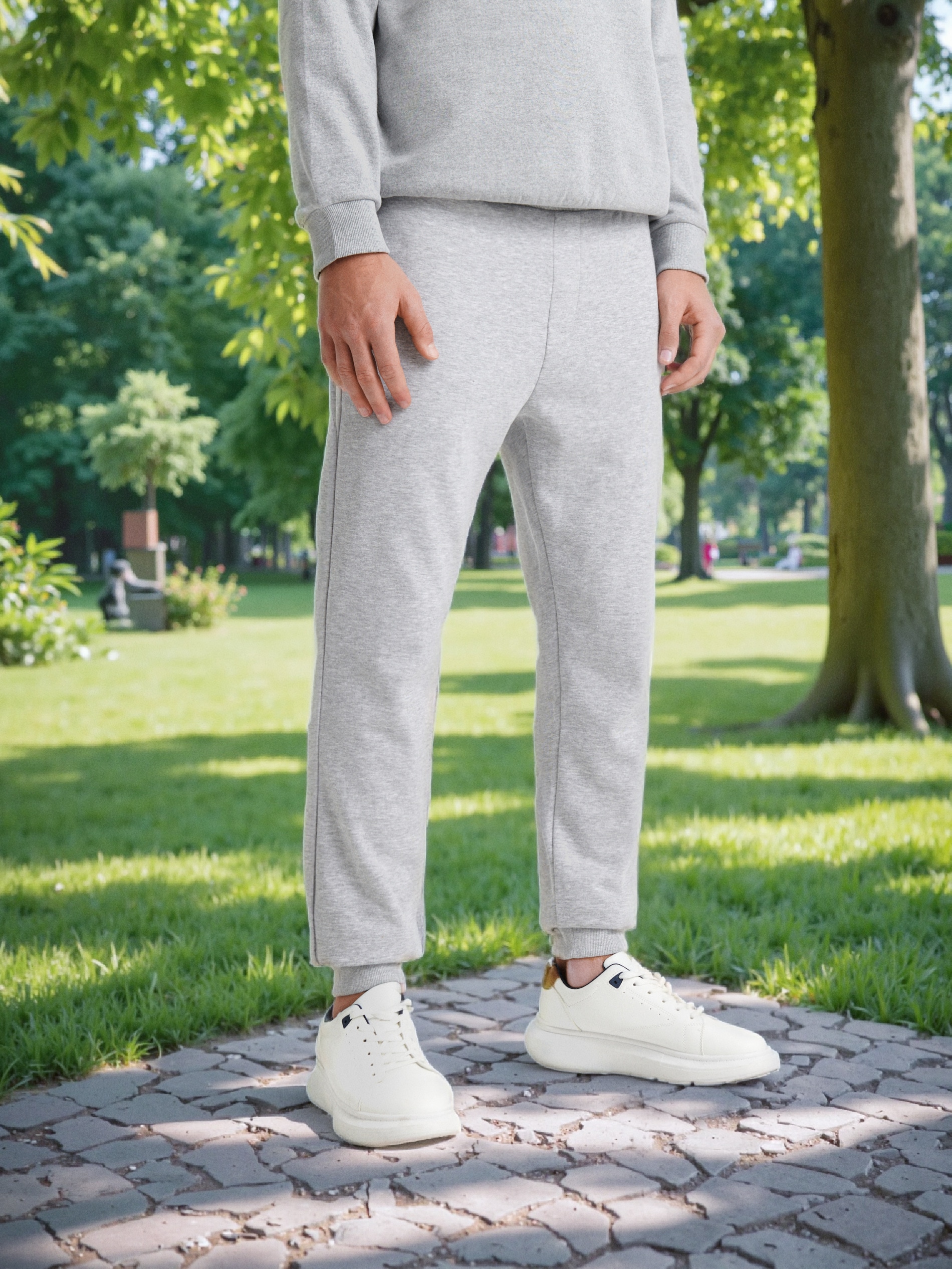 Spodnie dresowe slim jogger