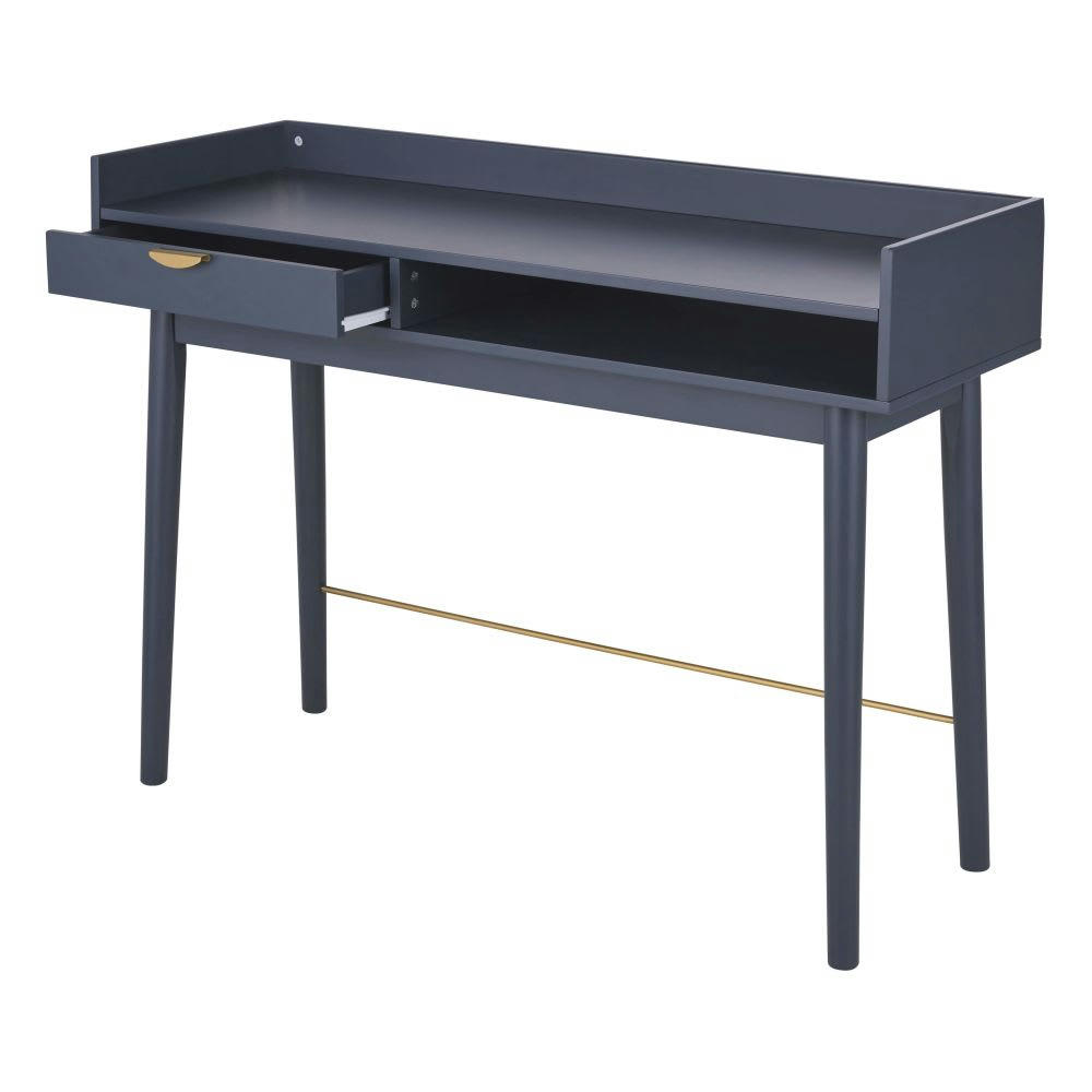 Penelope - Console 1 tiroir bleu foncé