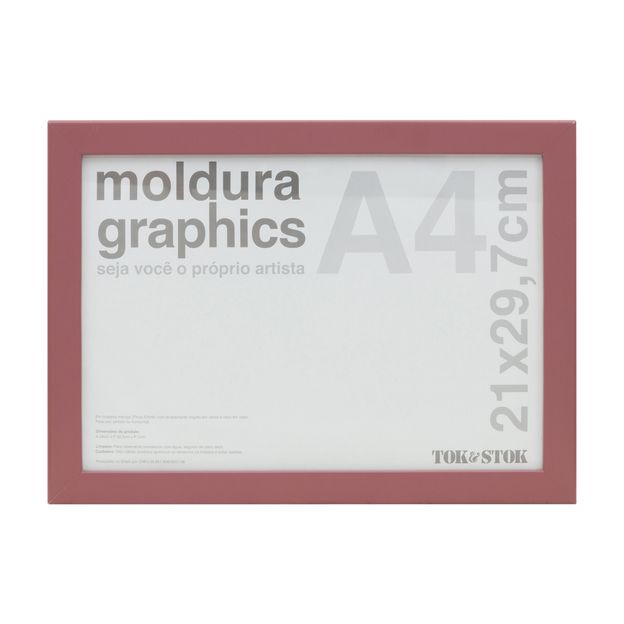 MOLDURA A4 21 CM X 29 CM GRAPHICS