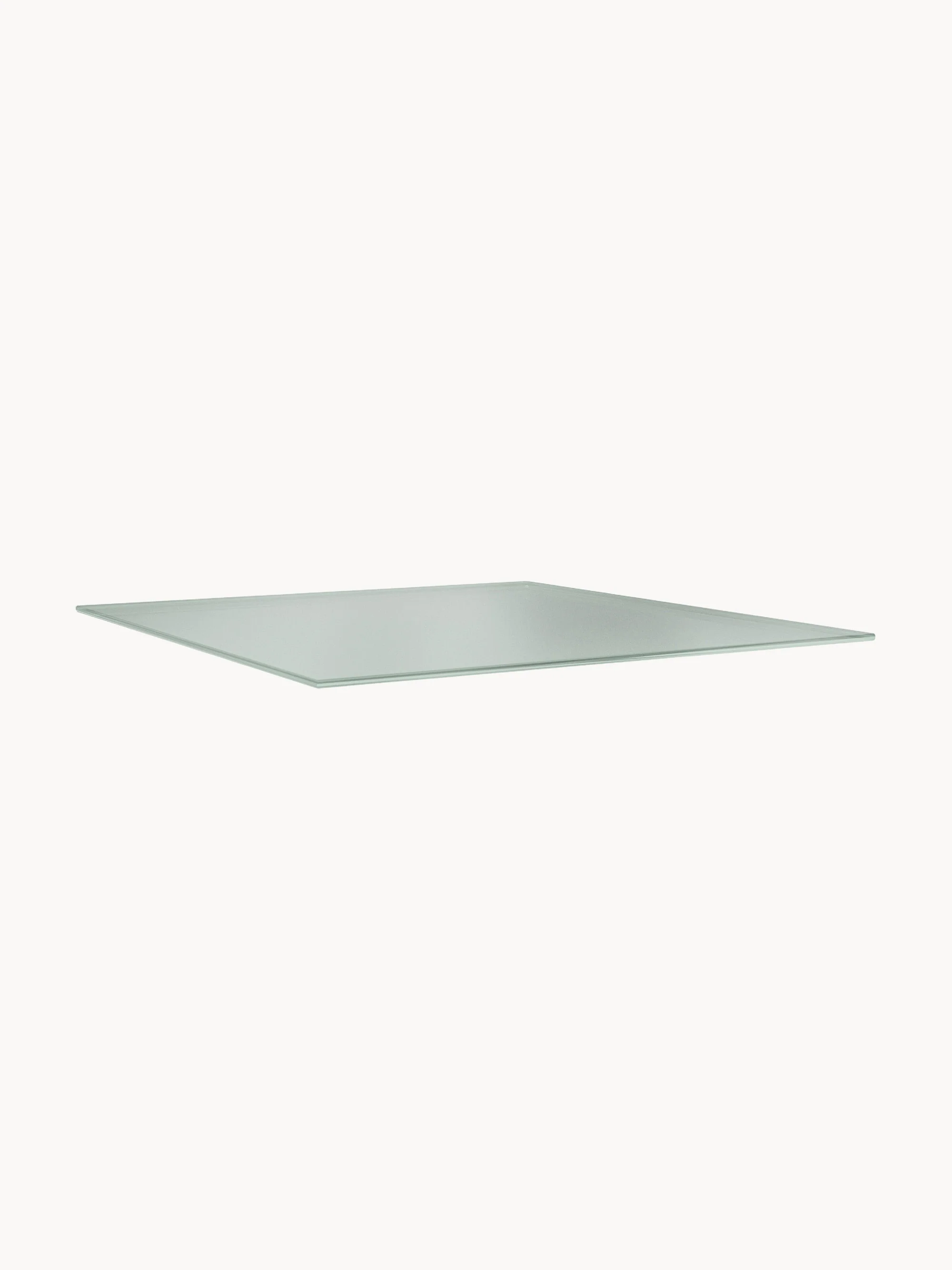 Glas-Auflageplatte Panton Wire Single für modulares Regalsystem, B 35 cm
