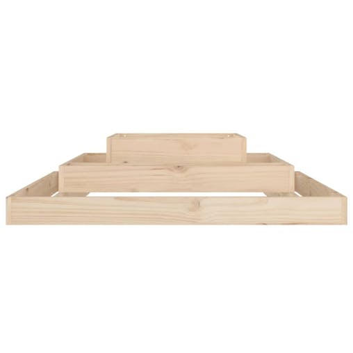 NNEVL Planter 110x110x27 cm Solid Wood Pine