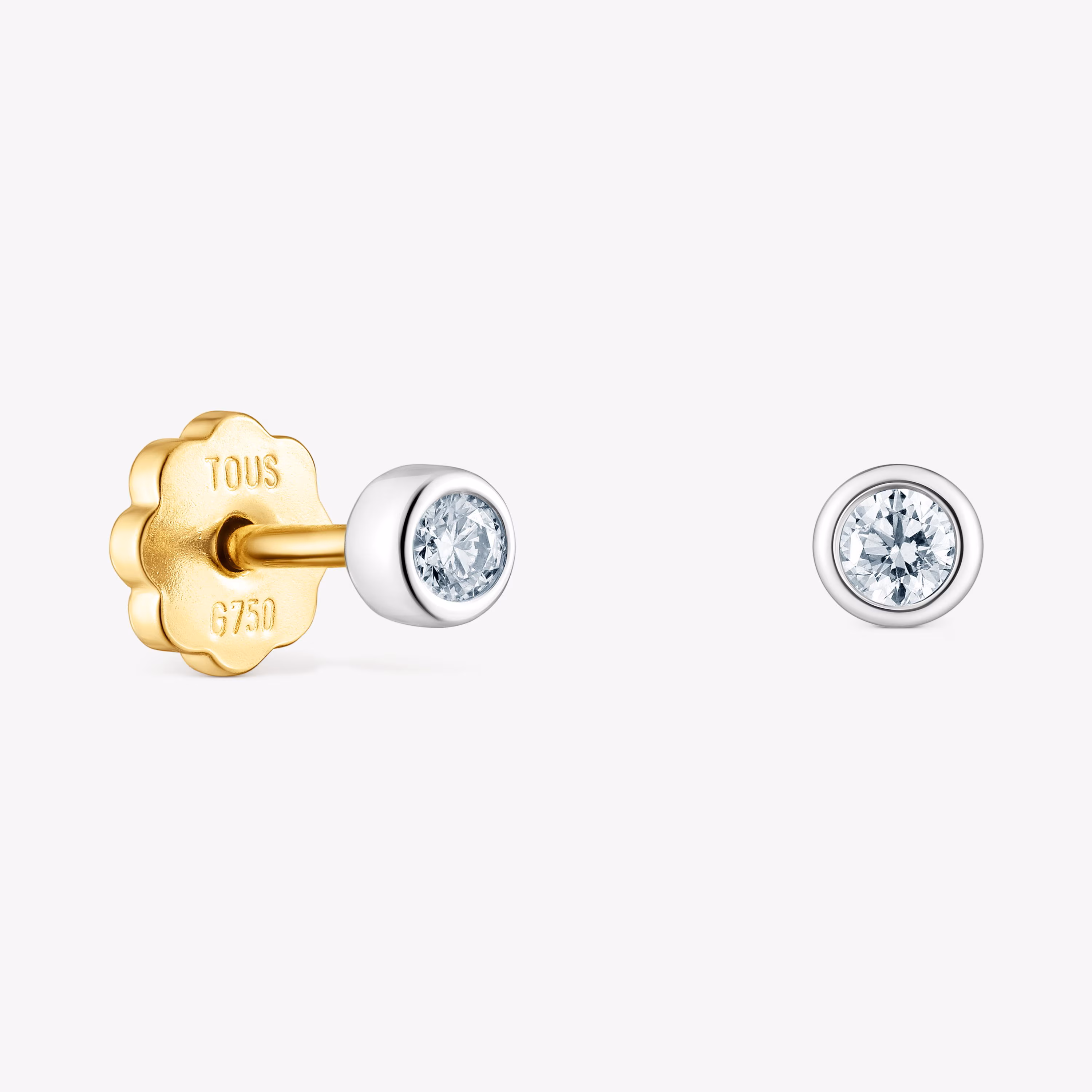 Pendientes de oro blanco y diamantes TOUS Diamonds