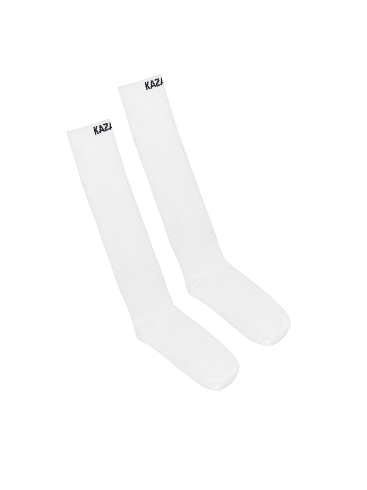 White cotton socks