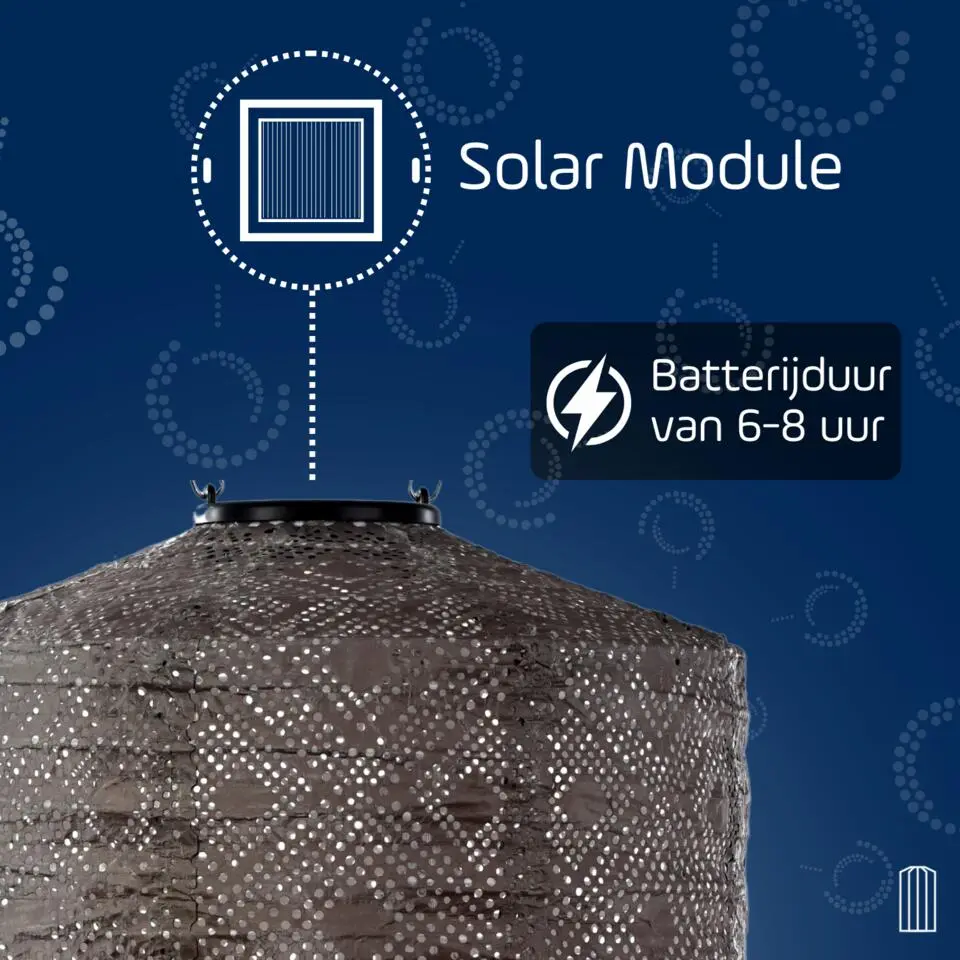 LUMIZ Solar Buitenverlichting Hyacint Set - 2 stuks