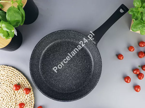 Komplet 4 garnków (8 el.) i 3 patelni (20, 24 i 28 cm) ZWIEGER - Black Stone 1Z.BS.K11